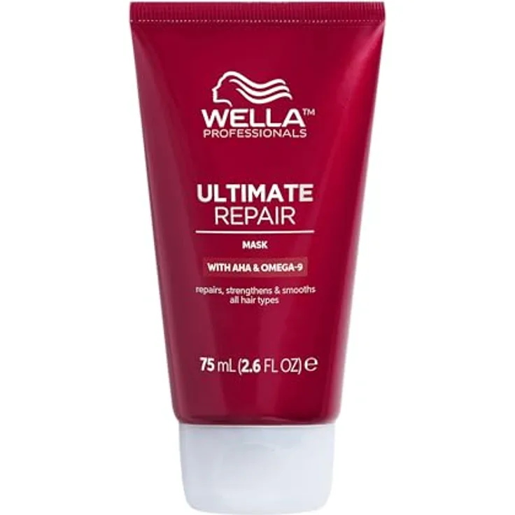 Wella Professionals Ultimate Repair Tiefenreparaturmaske für geschädigtes Haar, 75 ml - Repariert geschädigtes Haar gründlich, verleiht Weichheit und Leichtigkeit