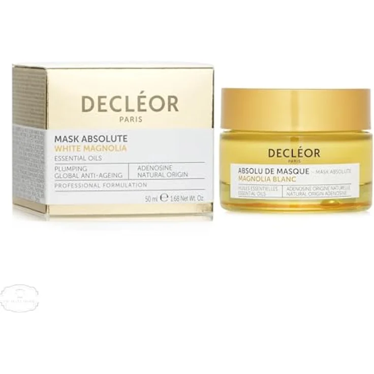Decleor White Magnolia Mask, regenerierende Gesichtsmaske mit revitalisierendem Effekt, 50 ml – Bild 2