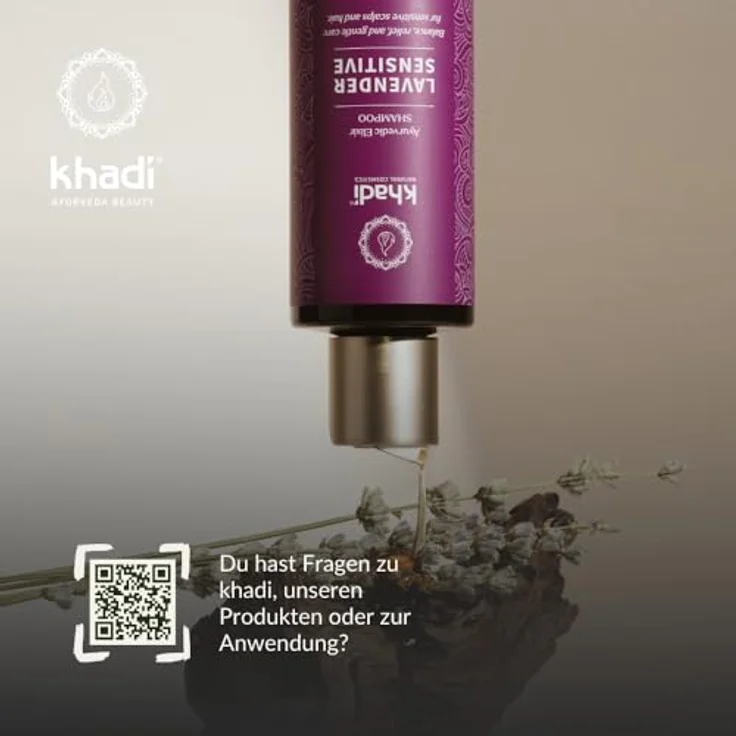 Khadi Naturkosmetik Ayurvedisches Elixier Shampoo 200 ml – Bild 10