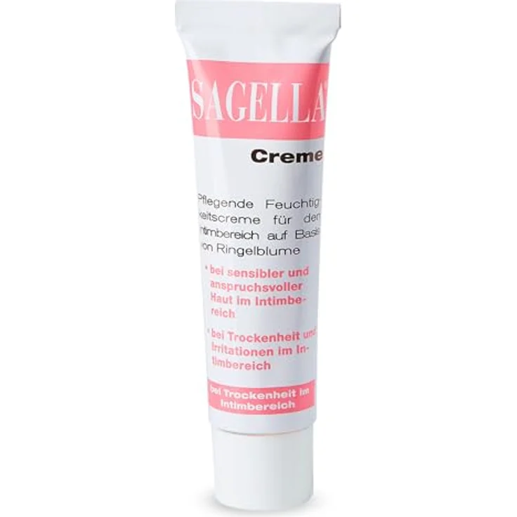 SAGELLA Sagella Creme 30 ml, Hautschutz bei Scheidentrockenheit und Irritationen für sensible Haut – Bild 1