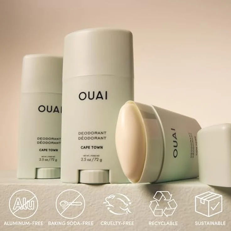 OUAI Cape Town Deodorant, Aluminiumfreies Deo im Stickformat mit belebendem Duft, 72 g – Bild 4