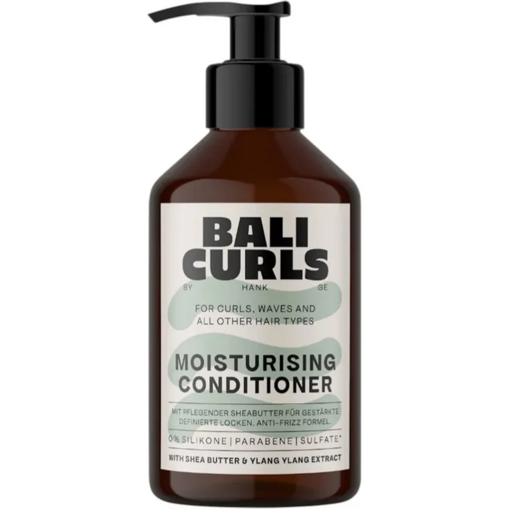 Bali Care Haarshampoo Conditioner Moisturising, 250 ml, Feuchtigkeit und Pflege für lockiges Haar, frizzreduzierende Formel