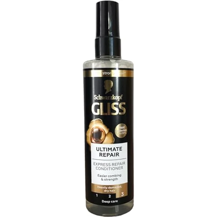 Gliss SchwarzKopf Anti Noeuds Express Repair ULTIMATE 200ml - Regenerationsmittel ohne Spülen - kühl und bequem – Bild 1