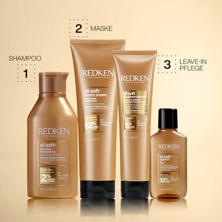 Redken Maske Haircare All Soft Heavy Cream 250 ml – Bild 8