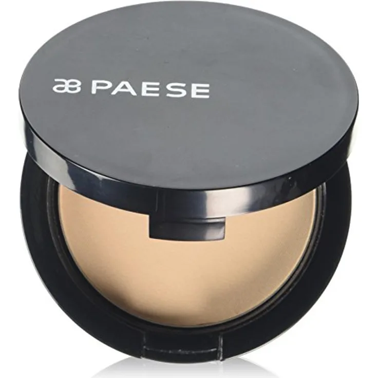 Paese Cosmetics 1C Warm Beige Illuminating Covering Powder, High Coverage, 9g