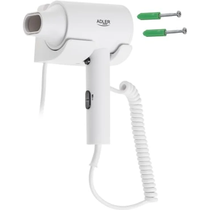Adler AD 2285, Wandmontage Haartrockner (2000 W), weiß – Bild 2