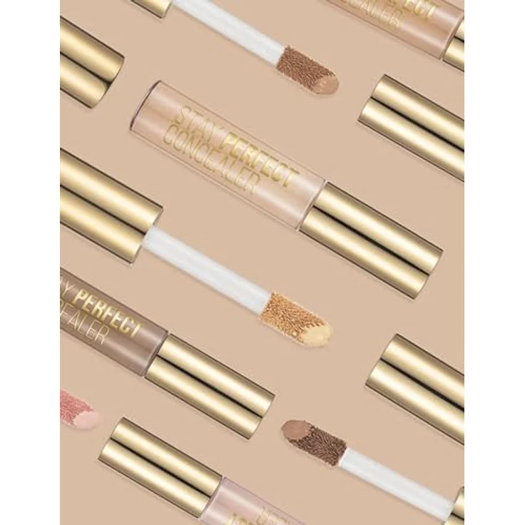 flormar Stay Perfect Concealer, Flüssig-Korrektor, hochpigmentierte Formel, Farbton 001 Fair, 12,5 ml – Bild 7