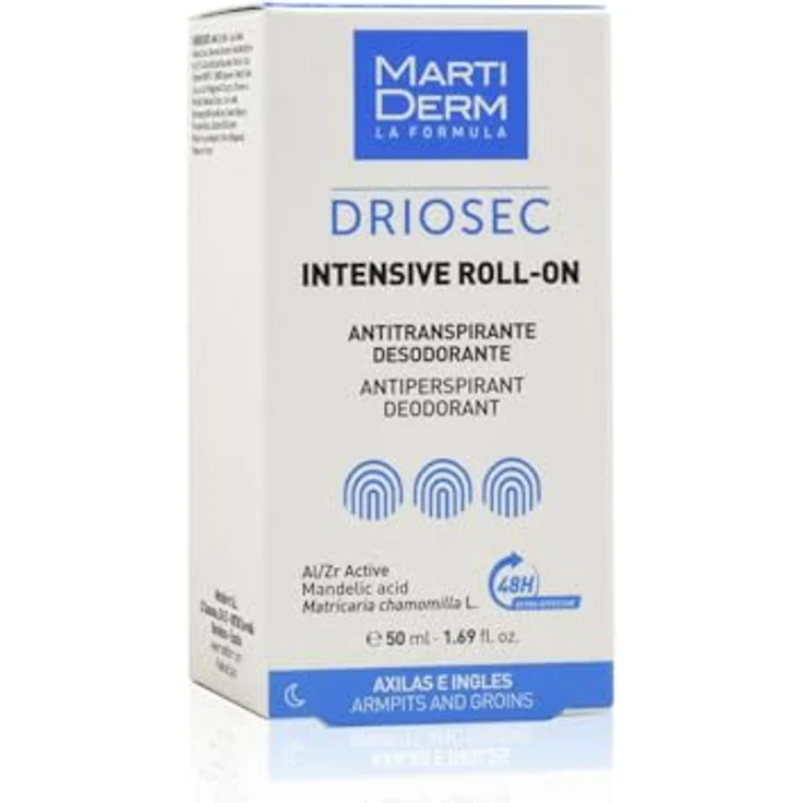 Martiderm Driosec Intensive Roll-On, 50 ml, langlebiges Deodorant für zusätzlichen Komfort – Bild 4