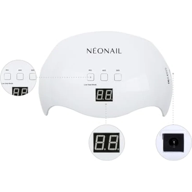 NEONAIL LED Lampe 18W/36 LCD, Nageltrockner für Maniküre und Pediküre – Bild 3