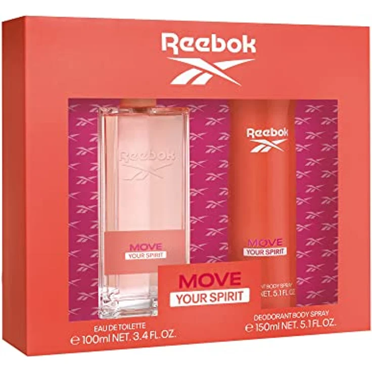 Reebok Move Your Spirit Frauen Geschenkset, 250ml persönlicher Duft – Bild 1