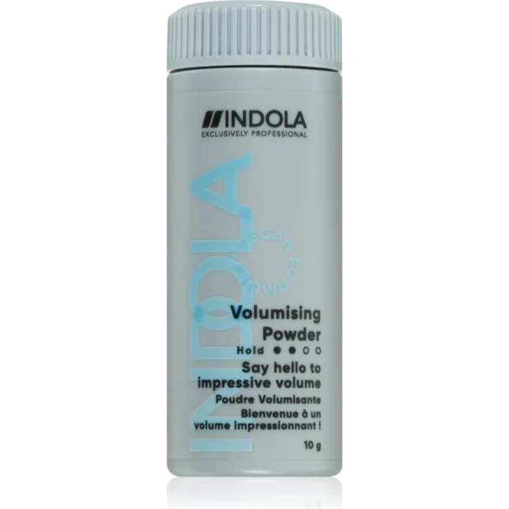 Indola Volumising Powder, Mattierendes Volumenpuder für Damen, 10 g mit natürlichem Volumen und mittelstarkem Halt