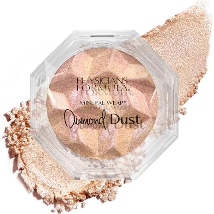 Physicians Formula Mineral Wear® Diamond Kompaktpuder, aufhellender Highlighter Farbton Luminous Gleam, 6 g – Bild 1