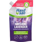 Handsan Flüssigseife Lavender Nachfüller, 500ml Flüssigseife von Lornamead