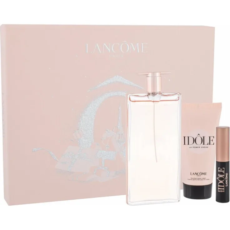 Lancôme Idôle Set Idôle Le Parfum 50 ml + Idôle Power Cream 50 ml + Lash Lifting Volumizing Mascara 01 GLOSSY BLACK 2,5 ml