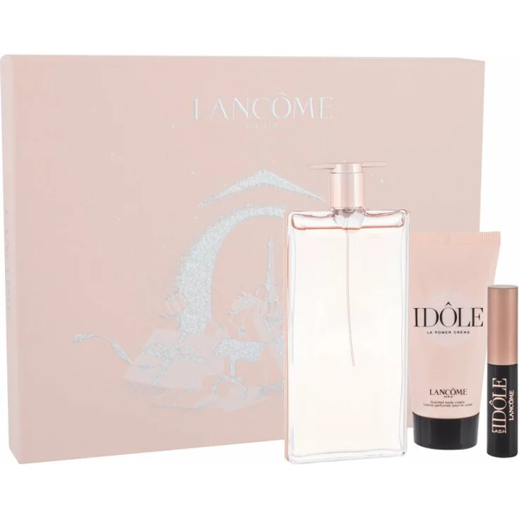 Lancôme Idôle Set Idôle Le Parfum 50 ml + Idôle Power Cream 50 ml + Lash Lifting Volumizing Mascara 01 GLOSSY BLACK 2,5 ml