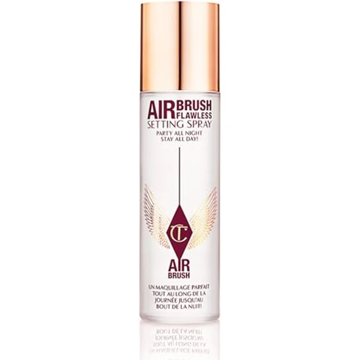 Charlotte Tilbury Airbrush Flawless Setting Spray, 100 ml - leicht, feuchtigkeitsspendend, wasserfest, schweißresistent – Bild 1