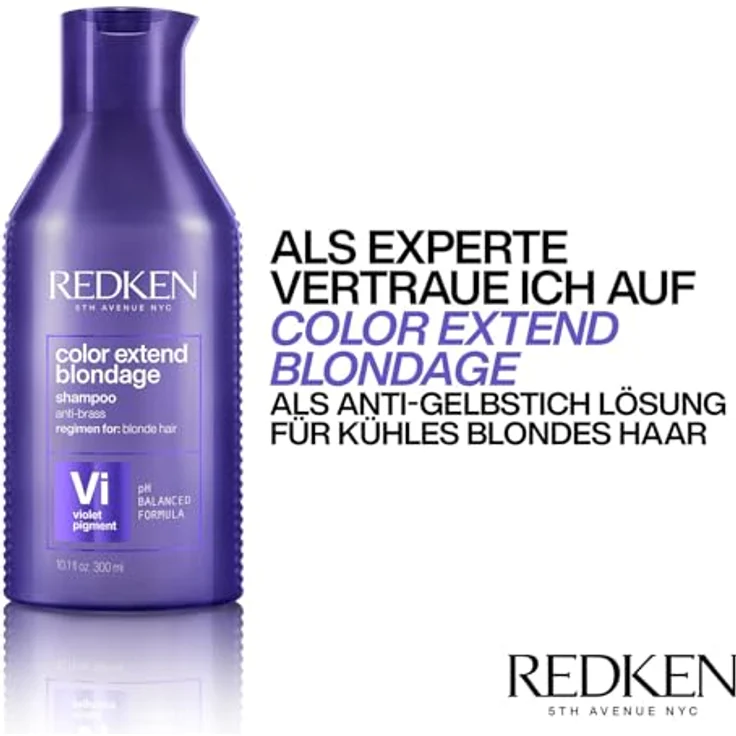 Redken Shampoo Haircare Color Extend Blondage Shampoo 300 ml – Bild 6