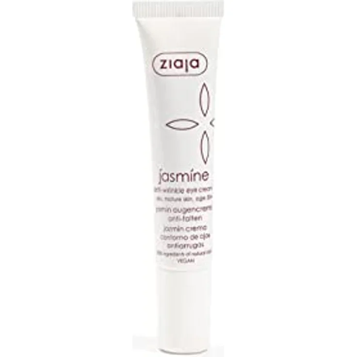 Ziaja Jasmin Anti-Falten 50+ Augencreme 15ml - Feuchtigkeitsspendend und strahlendmachend – Bild 1