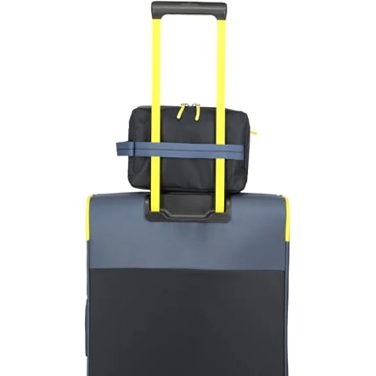 Travelite Color Craze Kulturbeutel, 24 cm, blau, aus 100% Polyester, praktisch und leicht – Bild 5