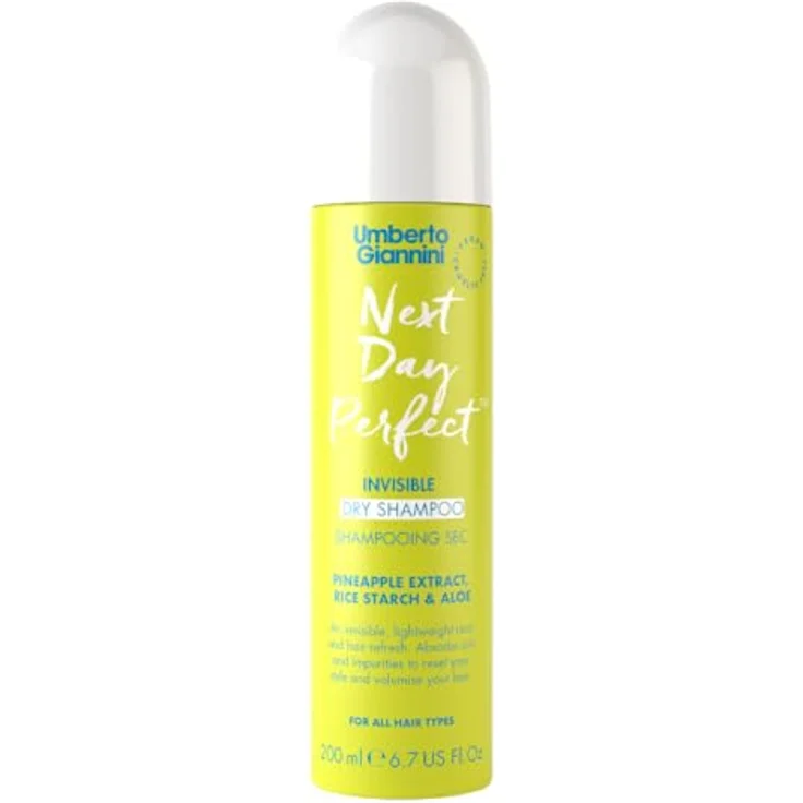Umberto Giannini Scalp Refresh Dry Shampoo, Trockenshampoo für Damen, 200 ml, benzolfrei, mit tropical Spritz Duft – Bild 1