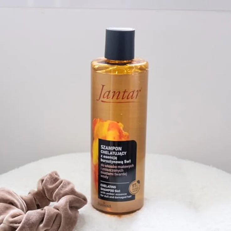 Farmona Jantar Amber Essence Shampoo, Haarshampoo für beschädigtes Haar, 300 ml, vegan – Bild 3