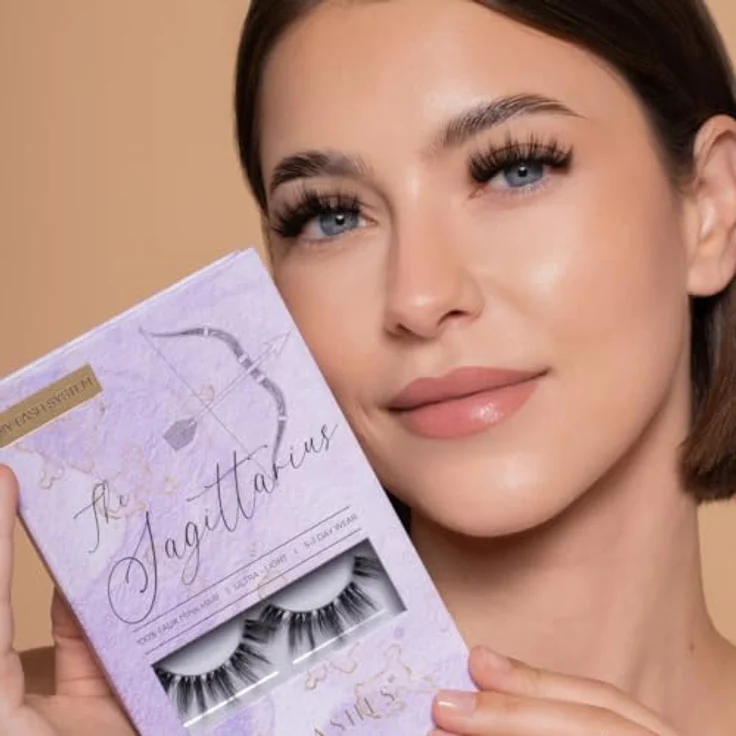Aylashes YLASHES Limited Edition The Sagittarius DIY Wimpernextensions, 6 Paar C-Curl Wimpern mit 11-17 mm Länge und bis zu 7 Tage Halt – Bild 4