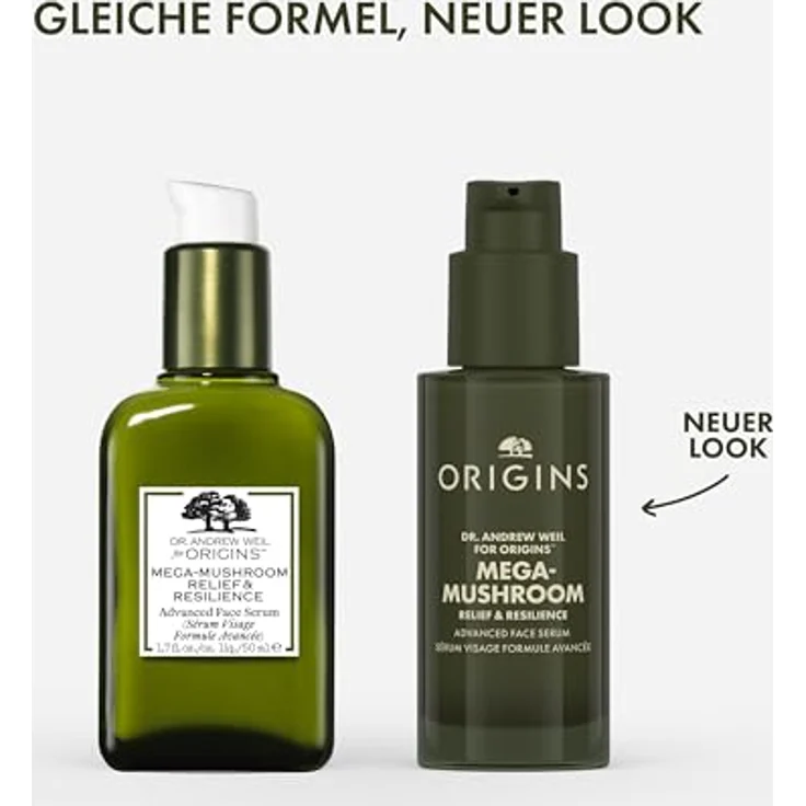 ORIGINS Dr. Andrew Weil for Origins Mega-Mushroom Relief & Resilience Advanced Face Serum, 50 ml - Langlebigkeit, Flexible Gestaltung, Robustheit – Bild 3