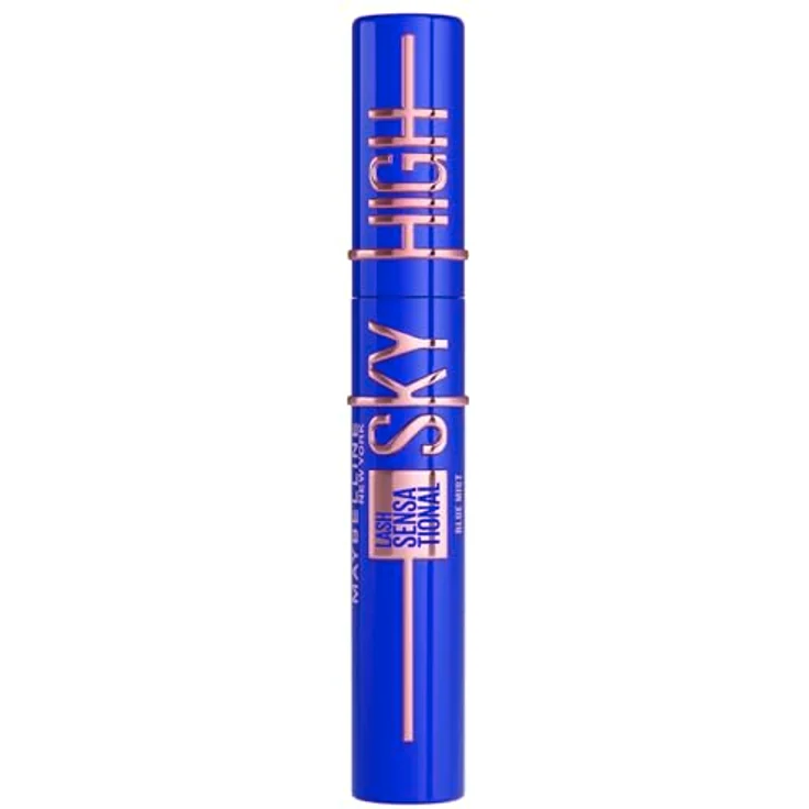 Maybelline New York Wimperntusche für extrem lange Wimpern, Lash Sensational Sky High Mascara, Blau, 7.2 ml – Bild 1