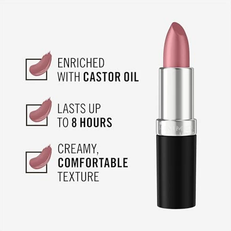 Rimmel London Rimmel London Lasting Finish Lipstick 002 Candy (4gr) – Bild 3