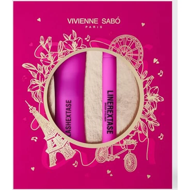 Vivienne Sabo Gift Set "Lashextase" Mascara für XXL-Volumen 9 ml + "Linerextase" Eyeliner 0.15 ml, ideal für perfektes Augen-Make-up – Bild 1