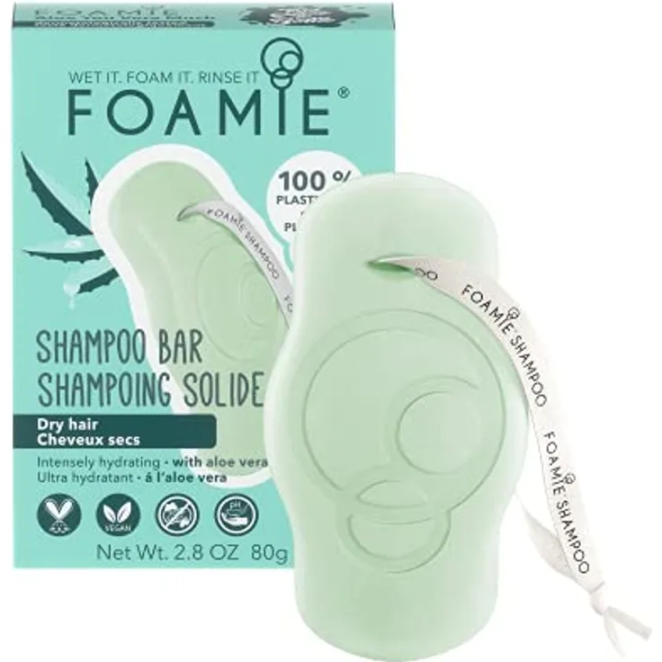 Foamie Seife Shampoo Bar Aloe You Vera Much 80 g
