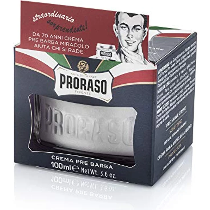 Proraso Rasiercreme Crema Pre Barba Blue Rasiercreme 100 ml – Bild 5