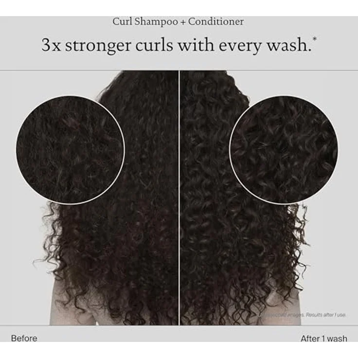 Living Proof Curl Shampoo, 60 ml, cremiges, schaumarmes Shampoo mit Healthy Curl Complex für definierte und stärken Locken – Bild 4