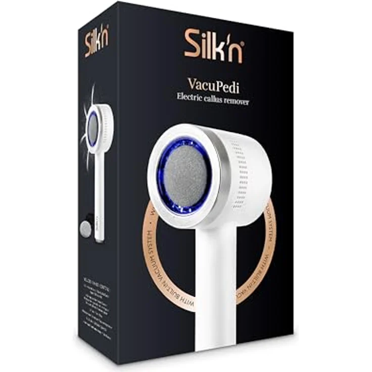 Silk'n Elektrischer Hornhautentferner VacuPedi, mit integriertem Vakuumsystem – Bild 2