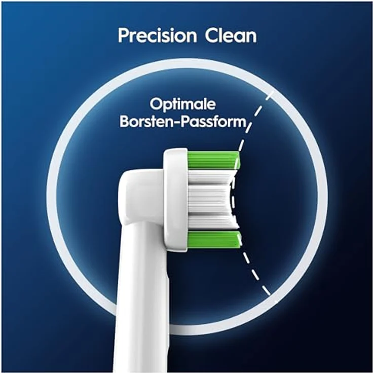 Braun Oral-B PRO Precision Clean Aufsteckbürsten, 16er Set in Weiß, X-förmige Borsten für optimale Reinigung – Bild 6