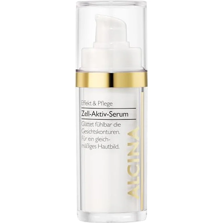 Alcina Effective Care Aktivserum zur Glättung der Gesichtskonturen, 30 ml, Anti-Aging Gesichtsserum für Damen – Bild 2