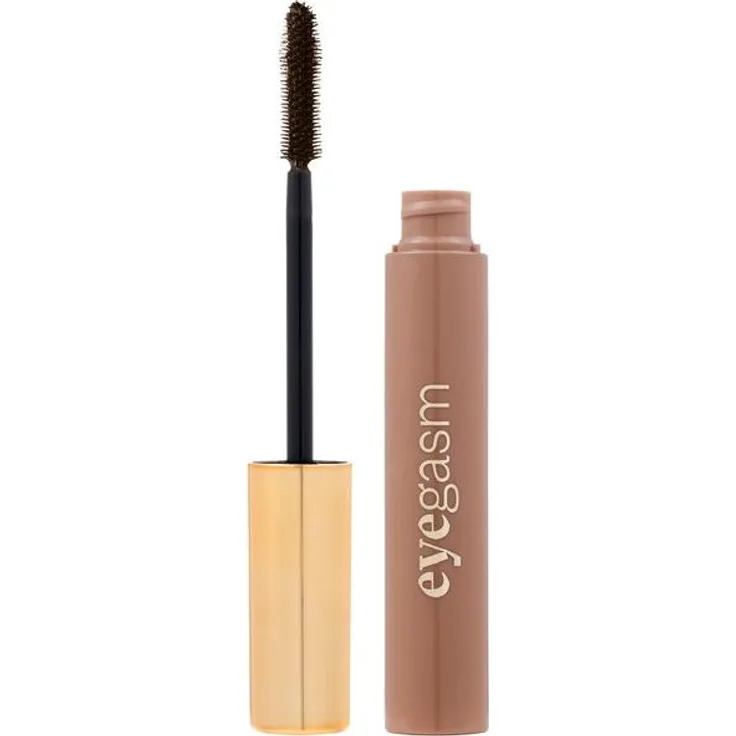Paese Eyegasm braune Mascara, für mehr Volumen und Verlängerung, 8 ml, vegan mit Widelash® und Vitamin-Peptid