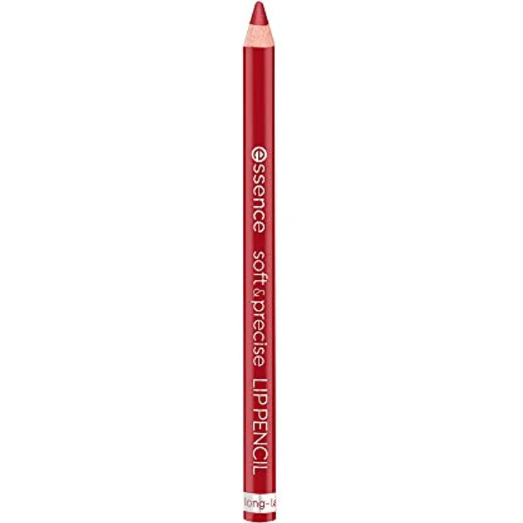 essence soft & precise LIP PENCIL, Lippenkonturenstift, weich & präzise, langanhaltend, Nr. 24 fierce, rot, langanhaltend, farbintensiv, natürlich, vegan, Nanopartikel frei (0,78g)