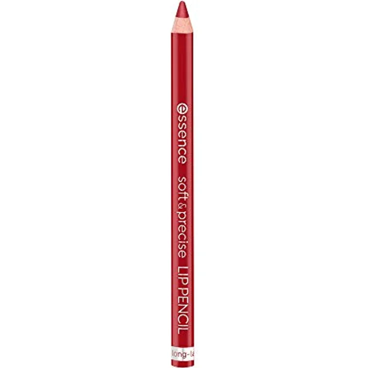 essence soft & precise LIP PENCIL, Lippenkonturenstift, weich & präzise, langanhaltend, Nr. 24 fierce, rot, langanhaltend, farbintensiv, natürlich, vegan, Nanopartikel frei (0,78g) – Bild 1