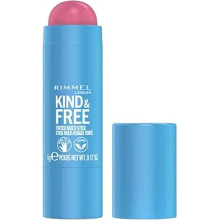 Rimmel London KIND & FREE tinted multi stick 5 gr, Rouge & Bronzer, cruelty-free, vegan, intensely hydrating formula, recyclable packaging