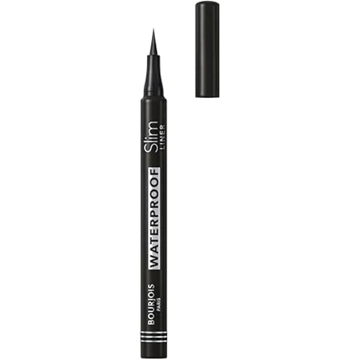 Bourjois Ultra Slim Waterproof Liner, wasserfester Eyeliner in Ultra Black, 1 ml mit ultra-dünnem Applikator für präzise Linien – Bild 2