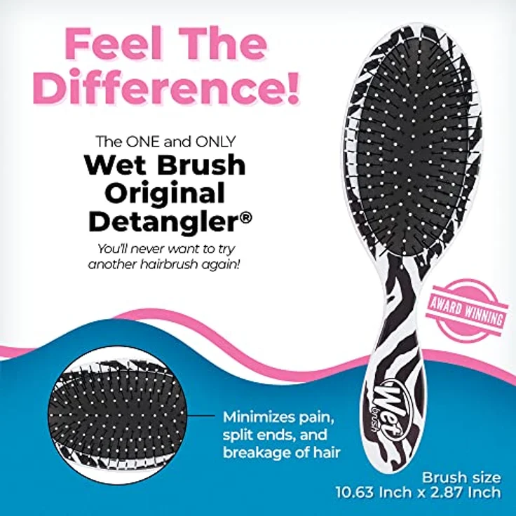 Wetbrush Safari Detangler Zebra - 100 g – Bild 2