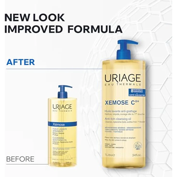 Uriage Xemose Huile Nettoyante 1000 ml mit einer pflegenden Wirkung – Bild 9