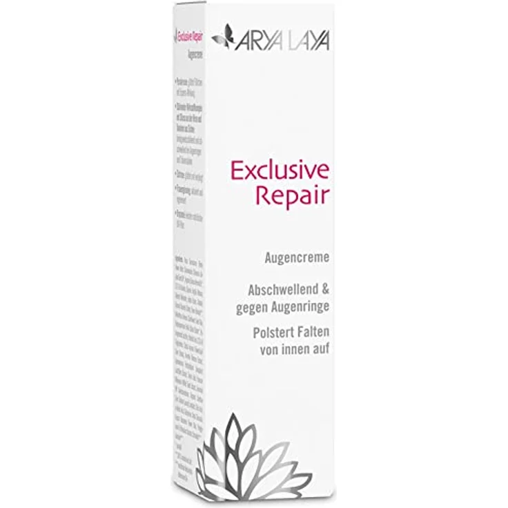 ARYA LAYA Exclusive Repair Augencreme: für eine frischere Augenkontur, reduziert Mimik-Fältchen, Augenringe, leichte Schwellungen und Müdigkeitserscheinungen, für alle Hautbilder | 15 ml – Bild 5