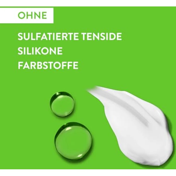 Native Shampoo Volumen für Frauen und Männer, ohne Silikone und Sulfate, Gurke-Minz-Duft, 487 ml – Bild 2