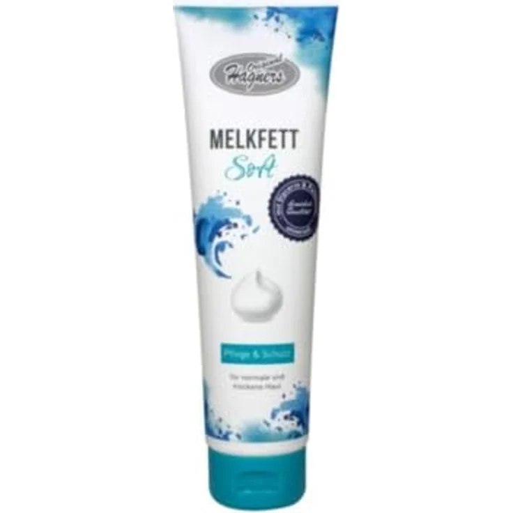 Original Hagners Melkfett Soft, Feuchtigkeitscreme für normale und trockene Haut, 150 ml, vegan und umweltfreundlich – Bild 2