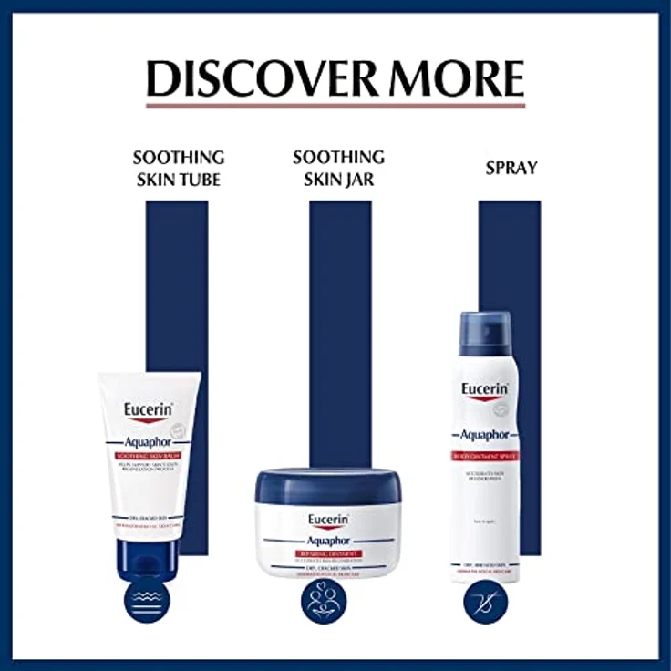 Eucerin Lippenbalsam Aquaphor Réparateur Lèvres 10 ml mit feuchtigkeitsspendender Wirkung für trockene Lippen – Bild 6