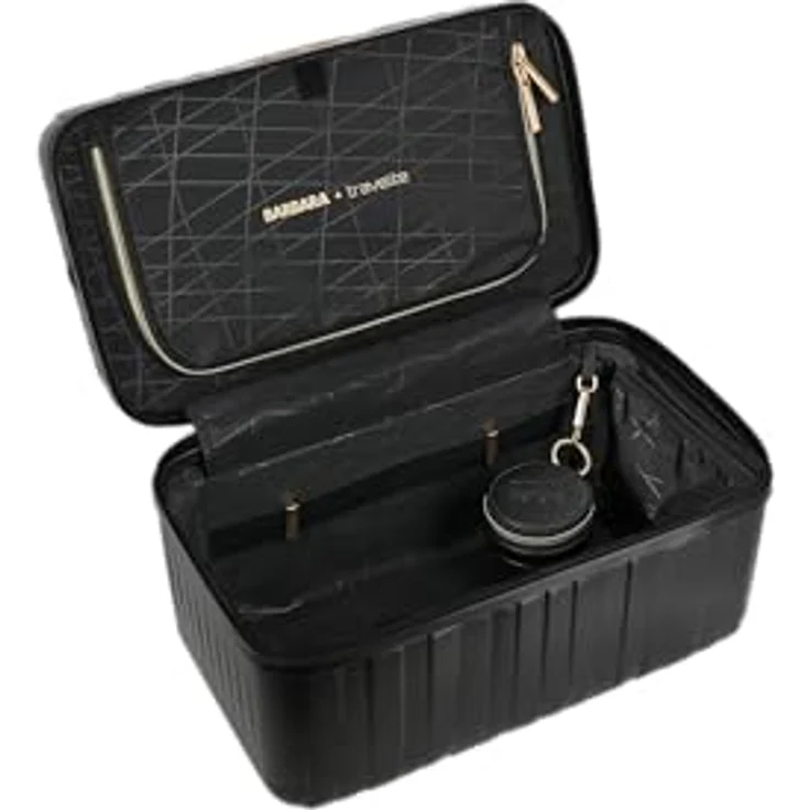 Travelite BARBARA Beautycase, 37 cm, 100% Polycarbonat, schwarz – Bild 6