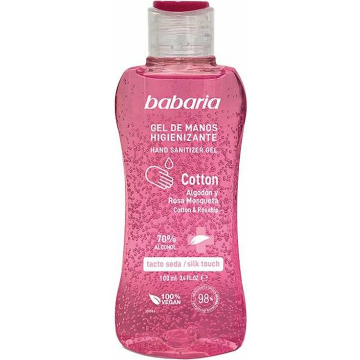 Babaria Cotton gel De Manos Higienizante 70% Alcohol 500 ml