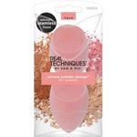 Real Techniques MIRACLE POWDER Puderschwamm, Dekorative Kosmetik Make-up Accessoires